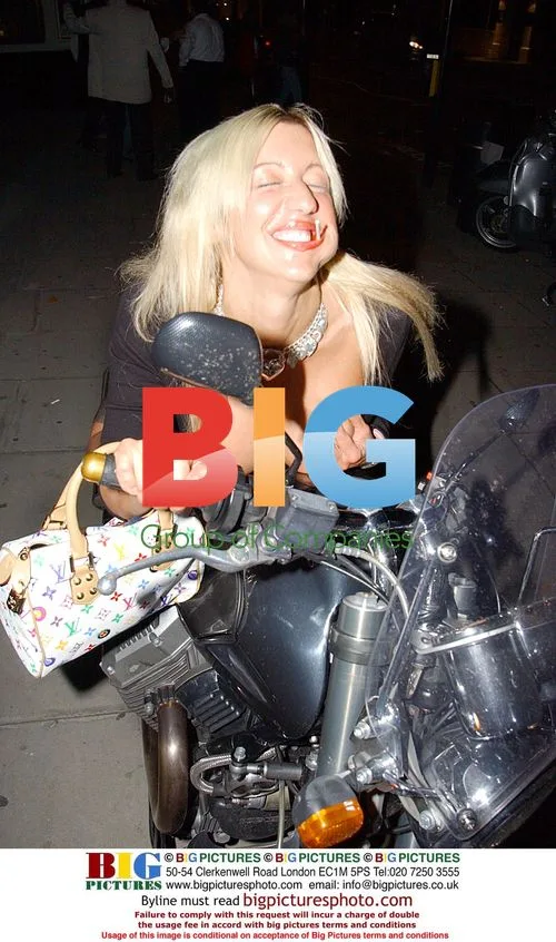 Socialite Sally Ann Jones out in London