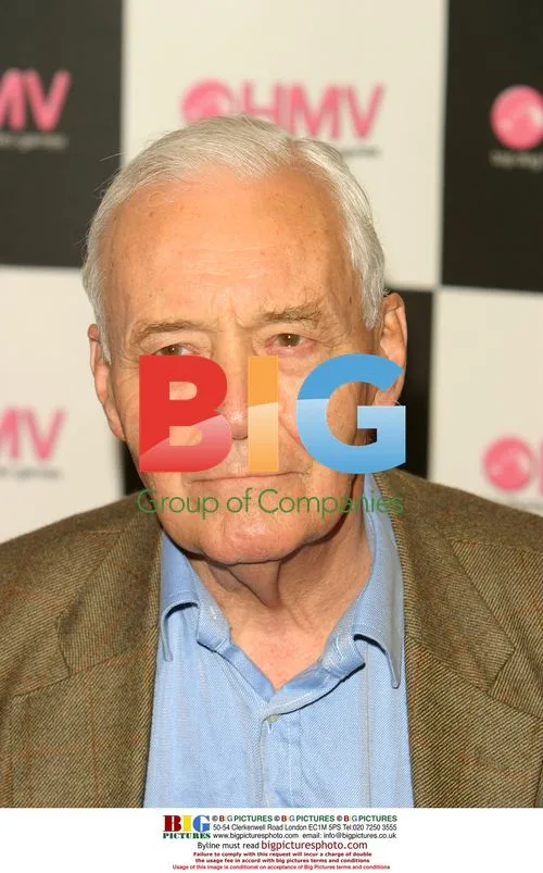 Tony Benn at HMV release for debut album