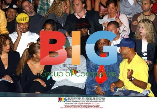 Beyonce and Jay-Z at Baby Phat Fashion Show