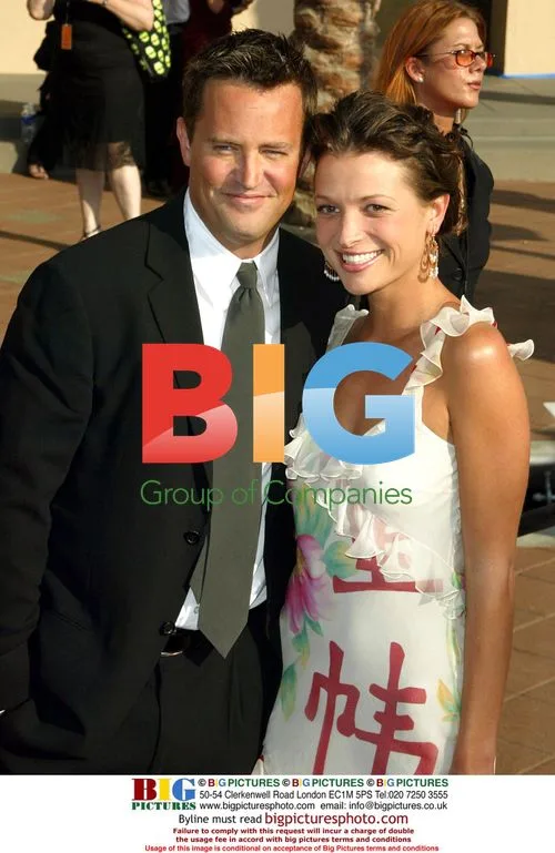 Mathew Perry and Rachel Dunn at Emmy Awards