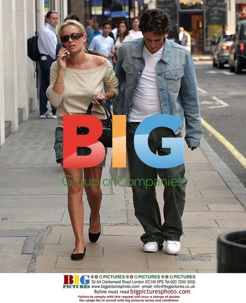 TV Actress Davina Taylor Shopping