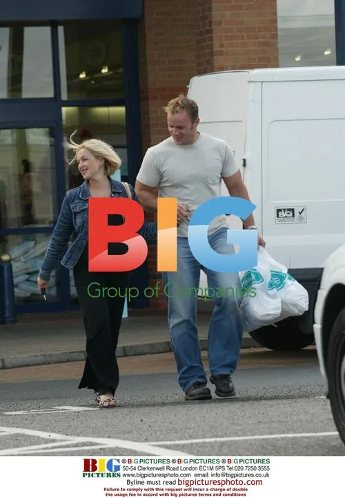 Warren Furman out shopping with girlfriend in Leeds