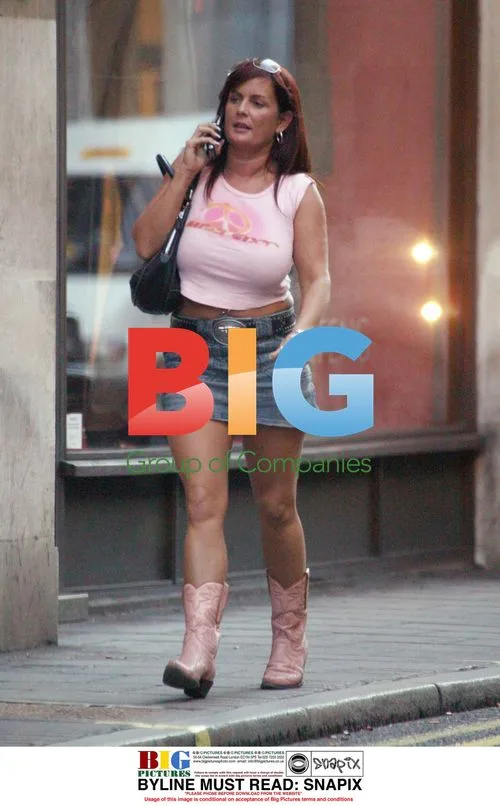 Glamour model Teresa May in London