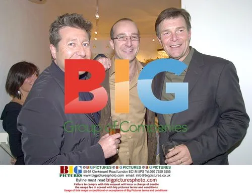 Neil Fox, Paul McKenna, and Richard Park at 'Anne & Victoria' store opening