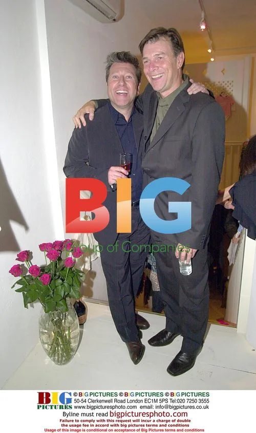 Neil Fox and Richard Park at 'Anne & Victoria' store opening