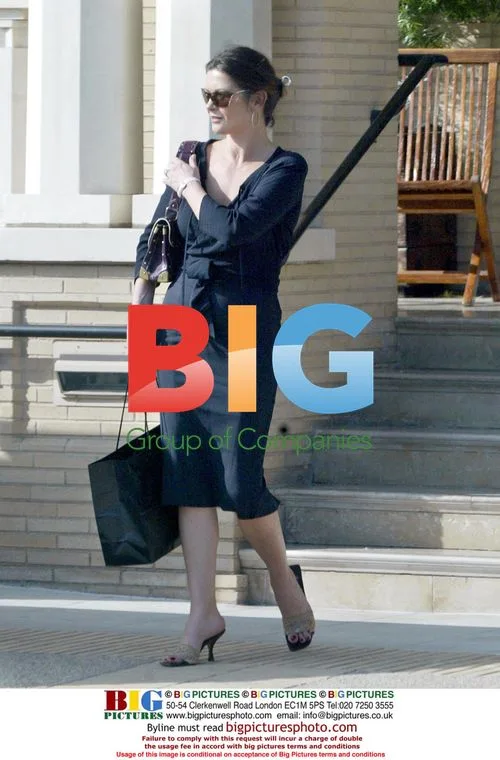 Catherine Zeta Jones Shopping in Beverly Hills