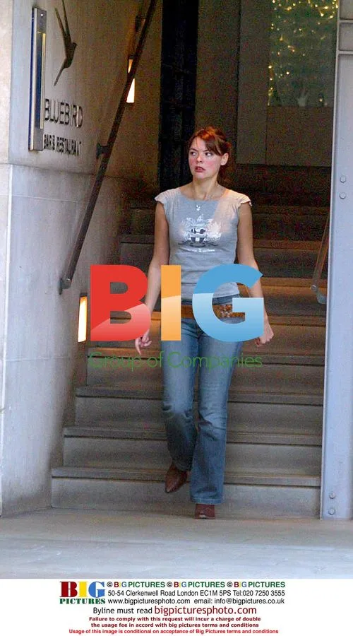 Katie Ford Lunching at Bluebird Restaurant