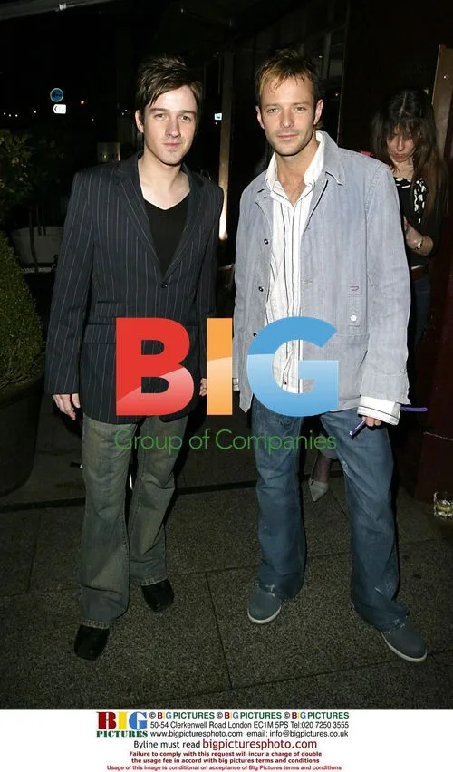 Alistair and James from Fame Academy at Teenage Cancer Trust Party