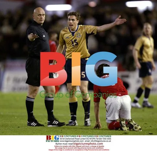 Sweden vs England Soccer Match