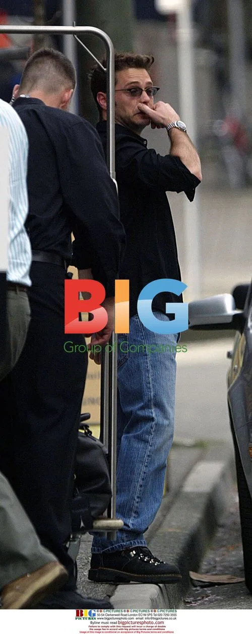Jason Priestly cruises Vancouver streets
