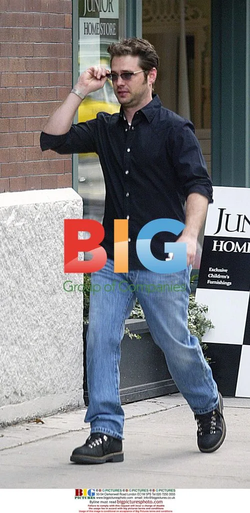 Jason Priestly cruises in Vancouver