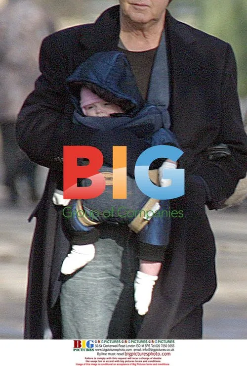 Paul McCartney and Family Out for Stroll