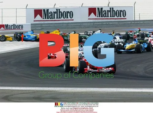 Michael Schumacher Leads at Bahrain Grand Prix