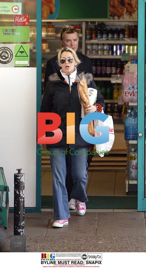 Natalie Appleton and Liam Howlett Out Shopping