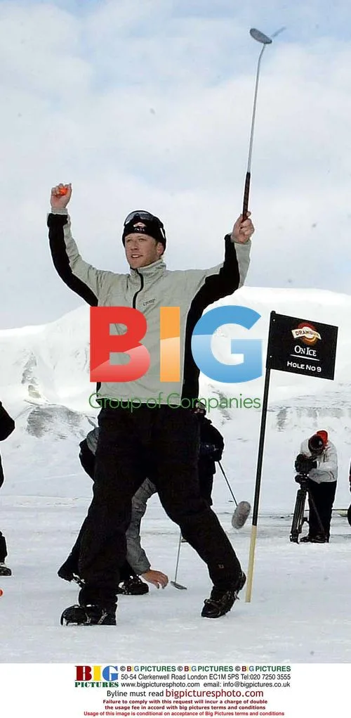 British Golfer John Wells Wins Ice Golf Championship in Svalbard, Norway