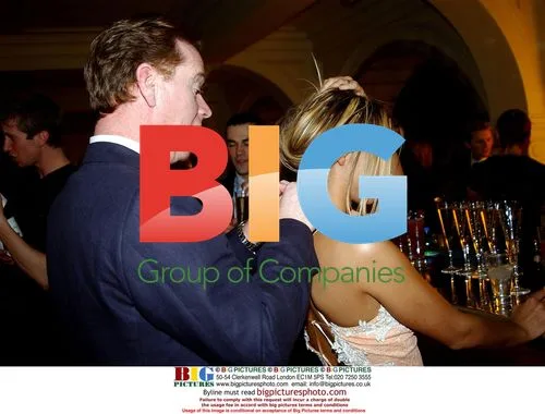 James Hewitt and Jodie Marsh at Boodle & Dunthorne Party