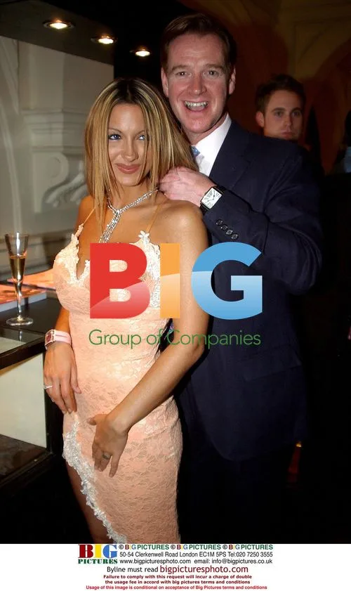 James Hewitt and Jodie Marsh at Boodle & Dunthorne Party