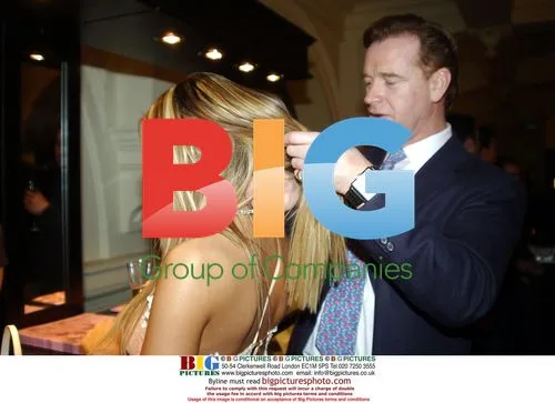 James Hewitt and Jodie Marsh at Boodle & Dunthorne Party