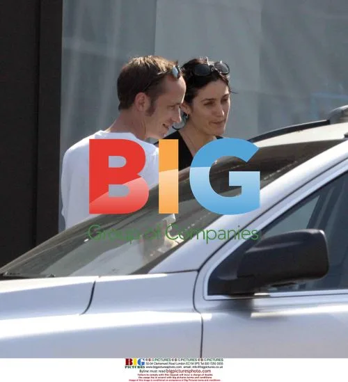 Carrie Anne Moss Lunch in LA