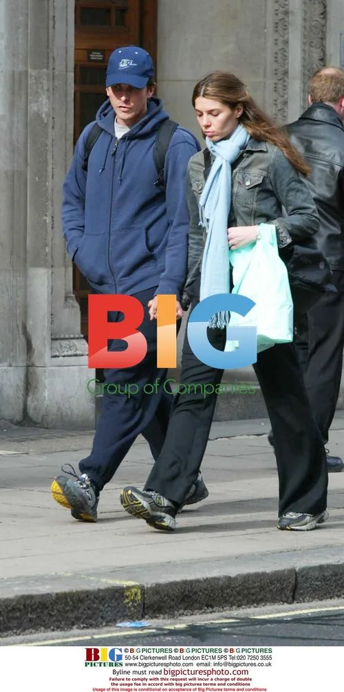 Christian Bell Seen Shopping with Girlfriend