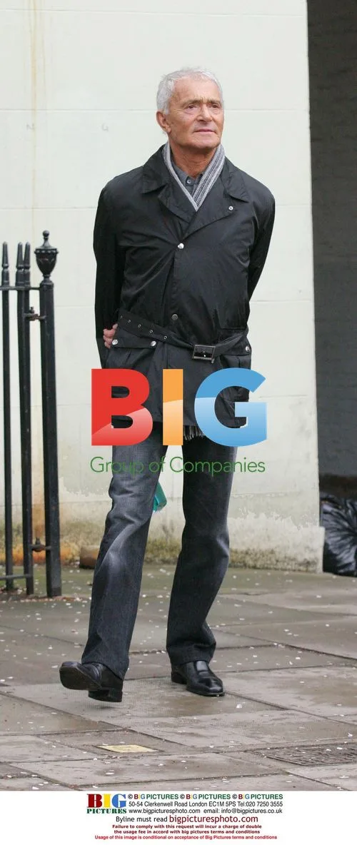 Vidal Sassoon Out Walking in London