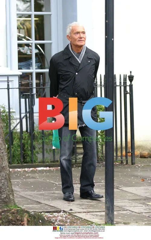 Vidal Sassoon Out Walking in London