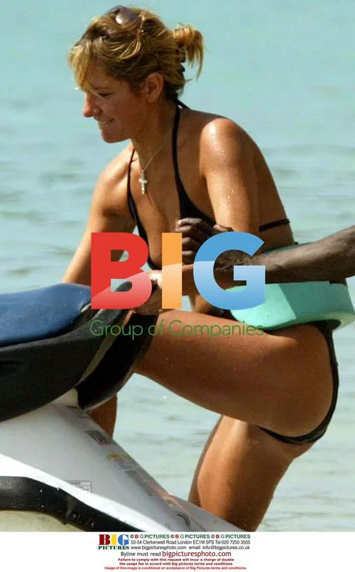 Alex Best and Jodie Kidd on Caribbean Holiday