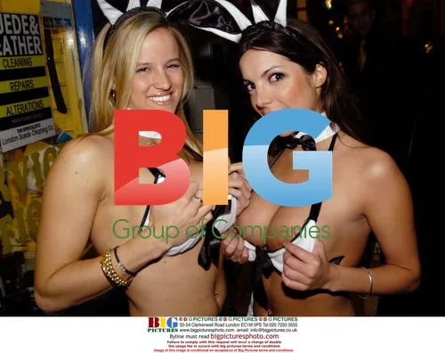 Models Coralie and Jade as Easter Bunnies