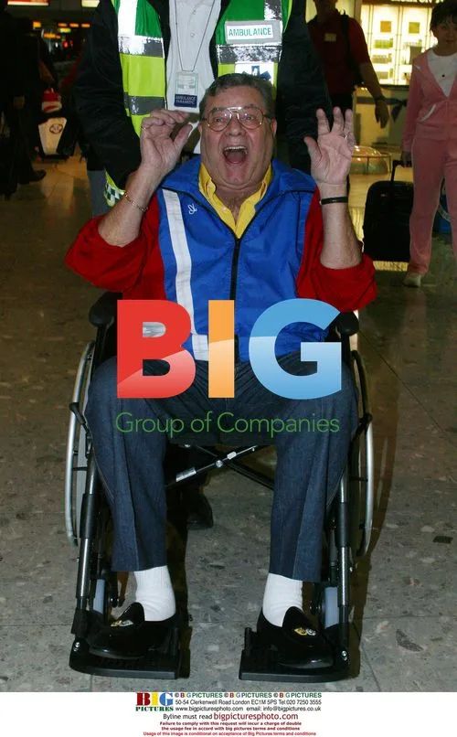 Jerry Lewis Leaves Heathrow for Geneva