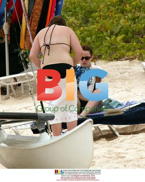 Scarlet Johnson on Caribbean Beach