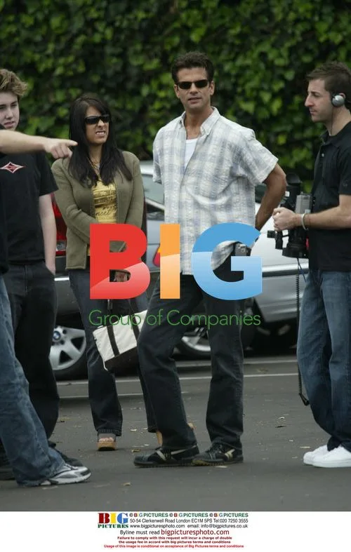 Lorenzo Lamas on Video Shoot in Malibu