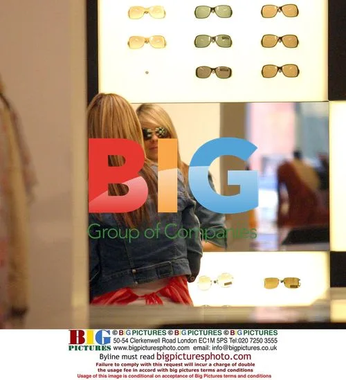 Liz McClarnon Shopping for Sunglasses