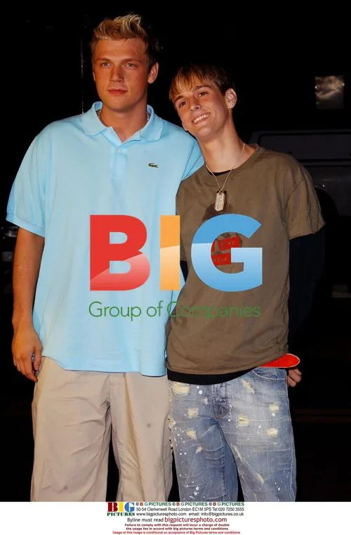 Nick Carter and Aaron at 'The Simple Life 2' Welcome Home Party