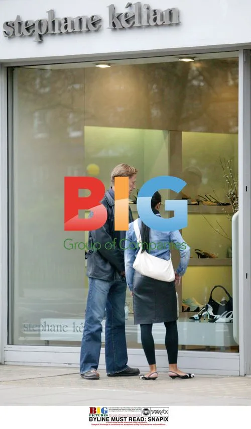 Jaye Griffiths Shopping in London