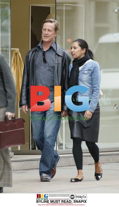 Jaye Griffiths shopping in London
