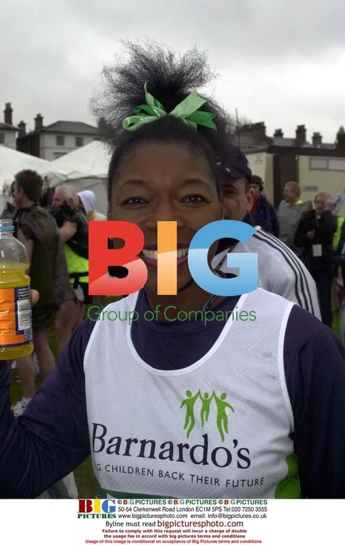 Floella Benjamin at London Marathon