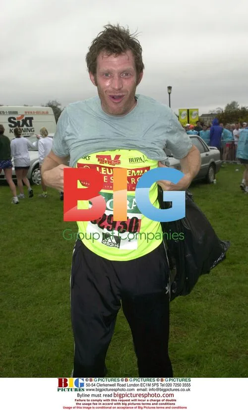 Jason Flemyng runs London Marathon