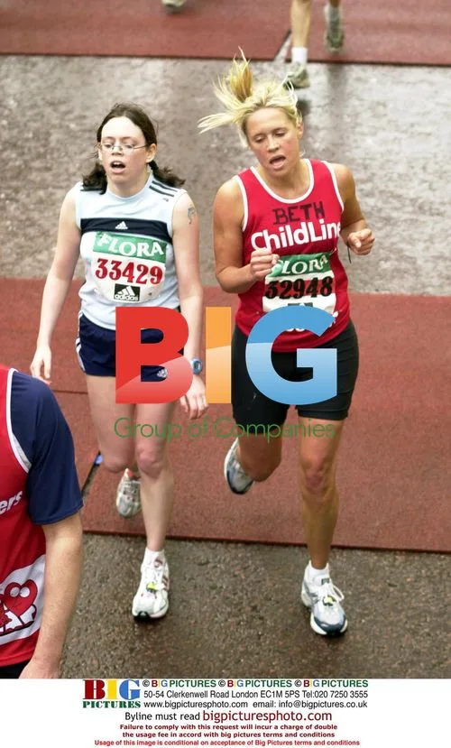 Beth Cordingly at London Marathon