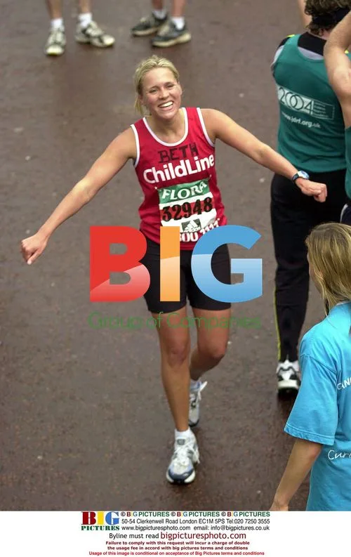 Beth Cordingly at 24th London Marathon