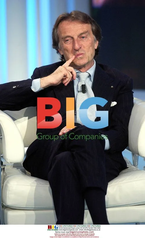 Ferrari CEO Luca Cordero di Montezemolo on Italian TV