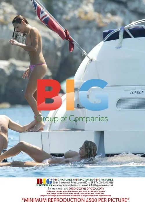 Jordan and Friends Relaxing on Yacht