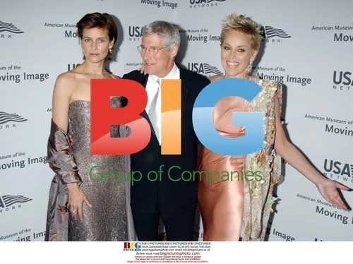 Carey Lowell, Richard Gere and Sharon Stone at Benefit