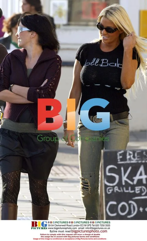 Sadie Frost and Jordan at Brighton Hotel