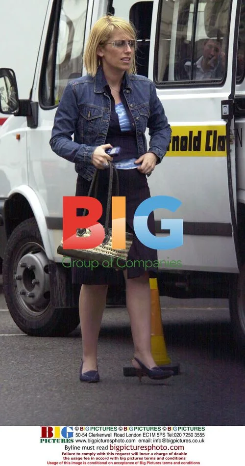 Actress Faye Ripley Filming in Soho