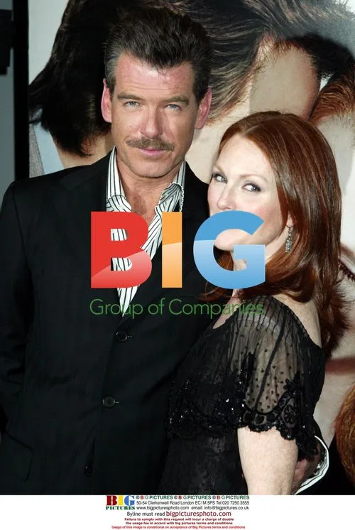 Pierce Brosnan and Julianne Moore at 'Laws of Attraction' premiere