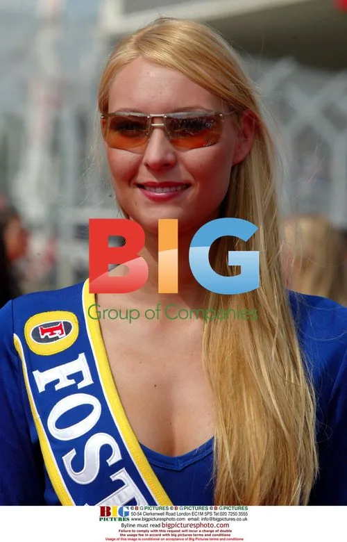 Foster's grid girls at San Marino Grand Prix