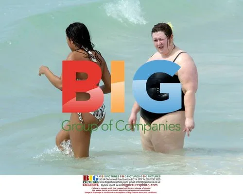 Pop Idol Star Michelle McManus on Barbados Vacation