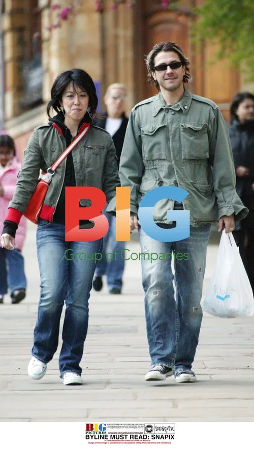 Grant Nicholas with Girlfriend in London