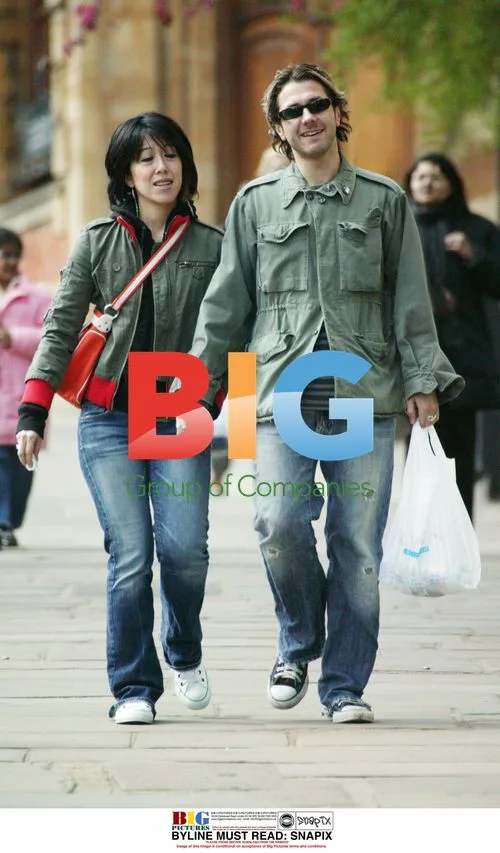 Feeder Singer Grant Nicholas with Girlfriend