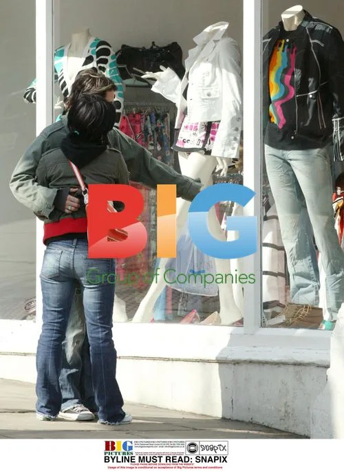 Grant Nicholas with girlfriend in London